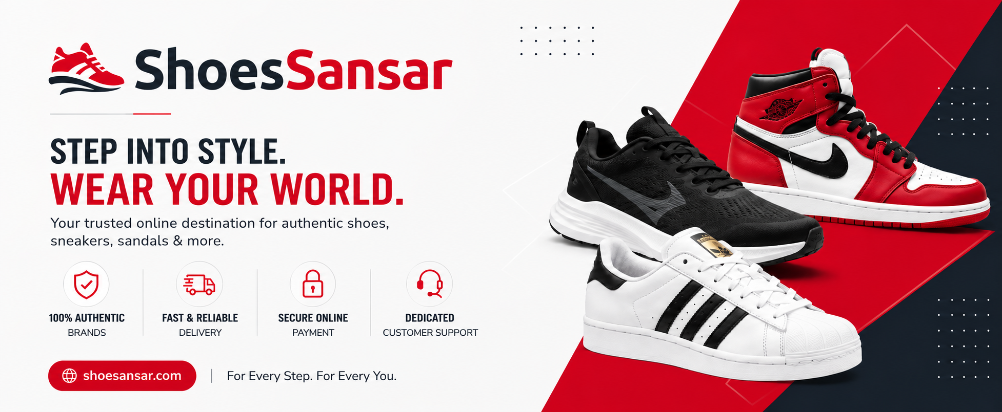 Shoe Sansar banner